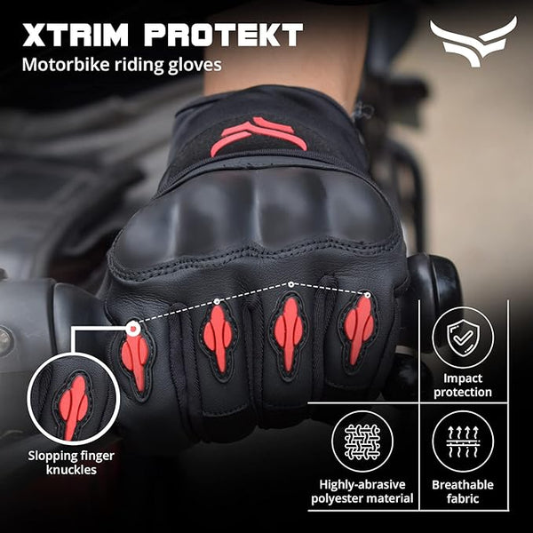 COMING SOON - XTRIM Protekt - Universal Bike Riding Gloves for Men